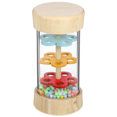 FRCOLOR Regengeräusch für Kleinkinder Holz Regenstick Musikinstrument zur Frühen Erziehung für Sensorische Entwicklung und Hand Auge Koordination Tragbar und Sicher für Junge Mädchen FRCOLOR Regengeräusch für Kleinkinder Holz Regenstick Musikinstrument zur Frühen Erziehung für Sensorische Entwicklung und Hand Auge Koordination Tragbar und Sicher für Junge Mädchen von FRCOLOR