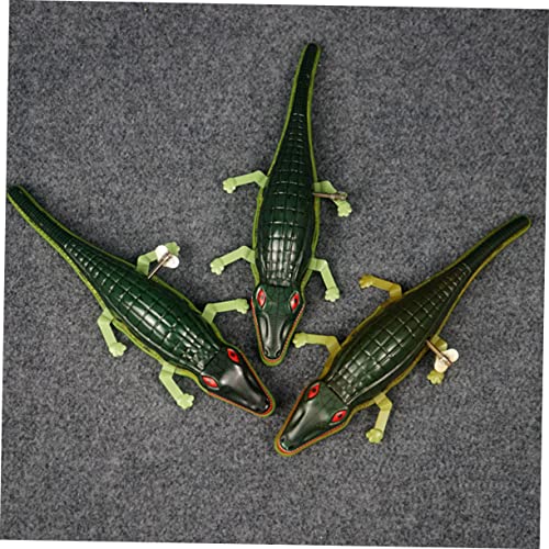 FRCOLOR Retro Krokodil aus Realistisches Tiermodell mit Pädagogisches Nachahmungsmodell für Kleines Leichtes Lernspielzeug mit Detailgetreuer Gestaltung von FRCOLOR