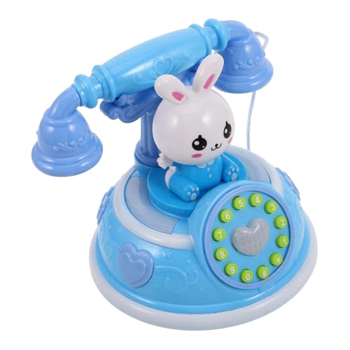 FRCOLOR Retro LED Telefon für Interaktives Elektronisches Spieltelefon mit Vielseitigen Rollenspiel Szenarien Fördert Kommunikationsfähigkeiten und Sprachentwicklung Geeignet für Jungen FRCOLOR Retro LED Telefon für Interaktives Elektronisches Spieltelefon mit Vielseitigen Rollenspiel Szenarien Fördert Kommunikationsfähigkeiten und Sprachentwicklung Geeignet für Jungen von FRCOLOR