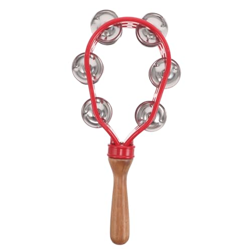 FRCOLOR Roter Gourd Handheld Musikinstrument Shaker für Weihnachten und Partys Fördert Musikalische und Kreative FRCOLOR Roter Gourd Handheld Musikinstrument Shaker für Weihnachten und Partys Fördert Musikalische und Kreative von FRCOLOR