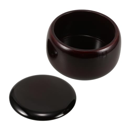 FRCOLOR Roter Nanmu Bambus Go Spiel Steine Behälter mit Deckel Großer Schachstein Organizer Stoßfester Go Jar Dekorative und Funktionale Aufbewahrung FRCOLOR Roter Nanmu Bambus Go Spiel Steine Behälter mit Deckel Großer Schachstein Organizer Stoßfester Go Jar Dekorative und Funktionale Aufbewahrung von FRCOLOR