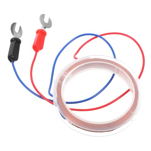 FRCOLOR Runder Kupferdraht Spulen Experiment Kit Windungen Elektromagnetismus Lehrmaterial für Schüler DIY Schaltkreis Langlebig Sicher für Physikunterricht und Heimexperimente von FRCOLOR