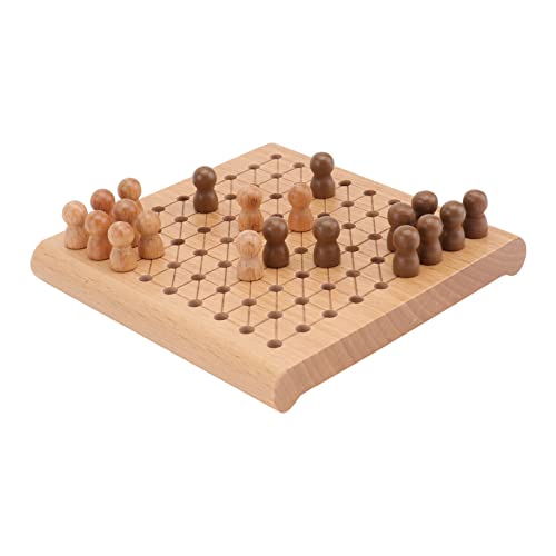 FRCOLOR Schachbrett Spielset mit Glatter Oberfläche und Abgerundeten Ecken Fördert Beobachtung und Lernfähigkeit Interaktives Familienspiel für Party Reise und Gemeinsames von FRCOLOR