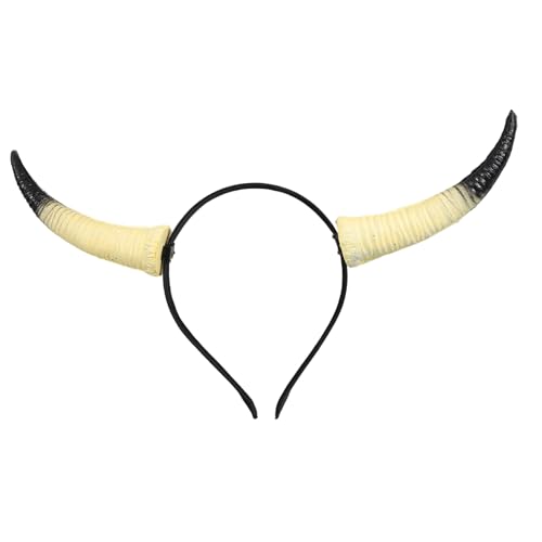 FRCOLOR Schafhorn Stirnband für Halloween Cosplay Kopfband Leicht und Bequem für Partys Maskeraden und Stilvolles Fotorequisit FRCOLOR Schafhorn Stirnband für Halloween Cosplay Kopfband Leicht und Bequem für Partys Maskeraden und Stilvolles Fotorequisit von FRCOLOR