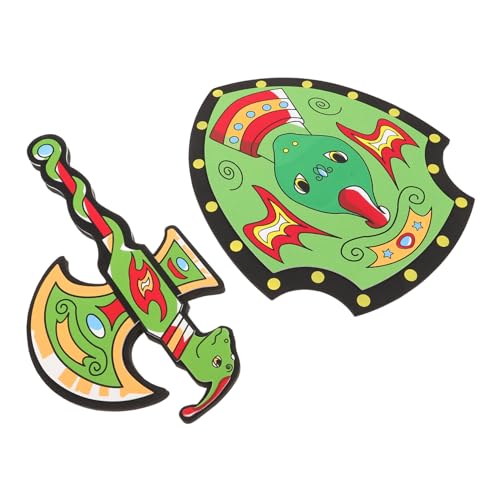 FRCOLOR Schaumstoff und Schild Realistisches Langlebiges Cosplay für Halloween Geräuschloses Rollenspiel Zubehör Fördert Teamwork und Strategisches FRCOLOR Schaumstoff und Schild Realistisches Langlebiges Cosplay für Halloween Geräuschloses Rollenspiel Zubehör Fördert Teamwork und Strategisches von FRCOLOR