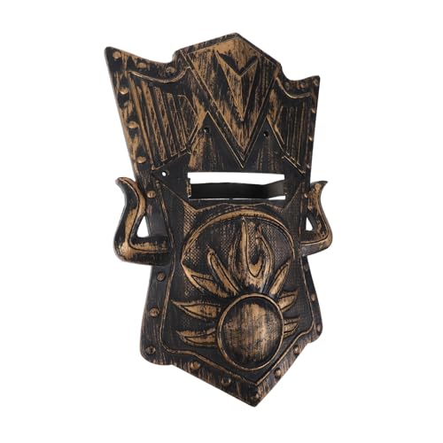 FRCOLOR Schild Leichtes Halloween Requisiten Ritter Jungen Halloween zubehör Kostümschild Schild mittelalterliches Zubehör Plastik Golden von FRCOLOR
