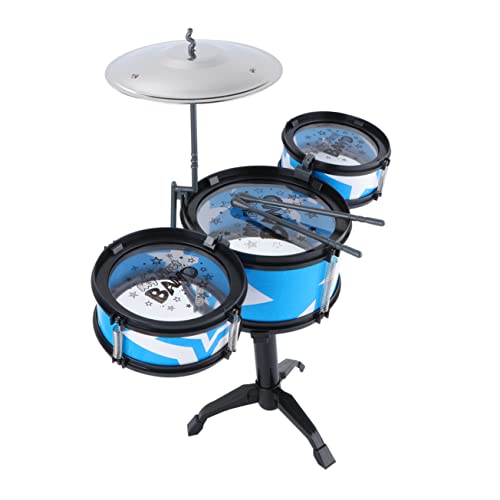 FRCOLOR Schlagzeug Set für Sky Blau Musikinstrument zur Frühkindlichen für Jungen und Mädchen Installieren Sicher Langlebig und Kreativitätsfördernd FRCOLOR Schlagzeug Set für Sky Blau Musikinstrument zur Frühkindlichen für Jungen und Mädchen Installieren Sicher Langlebig und Kreativitätsfördernd von FRCOLOR