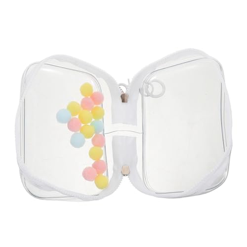 FRCOLOR Schlüsselanhänger Doppelt Geöffneter Plüschspielzeug Organizer Klare Figurenausstellungstasche Tragbare Aufbewahrung für Kleine Sammlerstücke FRCOLOR Schlüsselanhänger Doppelt Geöffneter Plüschspielzeug Organizer Klare Figurenausstellungstasche Tragbare Aufbewahrung für Kleine Sammlerstücke von FRCOLOR
