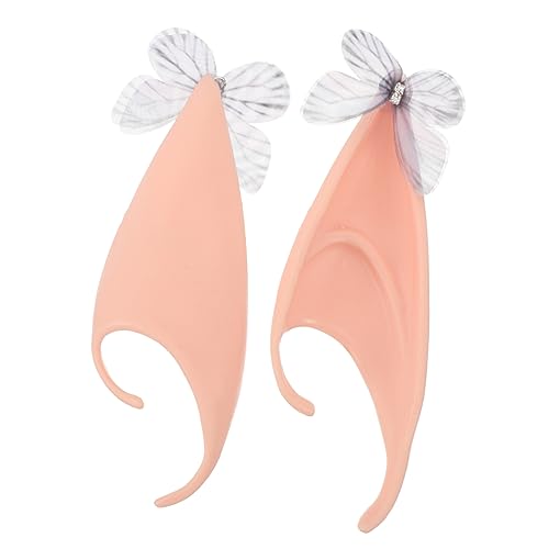 FRCOLOR Schmetterlings Elfenohren aus Leichte Bequeme Cosplay Ohren für Frauen für Halloween Karneval Fotografie und Bühnenauftritte von FRCOLOR