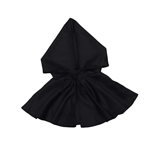FRCOLOR Schwarzer Halloween Umhang mit Kapuze für Erwachsene Cosplay Cape Klassisches Death Costume für Halloween Bühnenauftritte und Kostümfest FRCOLOR Schwarzer Halloween Umhang mit Kapuze für Erwachsene Cosplay Cape Klassisches Death Costume für Halloween Bühnenauftritte und Kostümfest von FRCOLOR