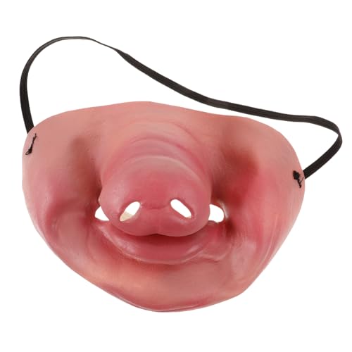 FRCOLOR Schweinenase-Maske lustige geschenkideen Tiermasken realistisch Jack Maskenkostüm maske gesicht Halloween-Maske Schweine-Cosplay-Zubehör Cosplay Prop Zirkus Emulsion FRCOLOR Schweinenase-Maske lustige geschenkideen Tiermasken realistisch Jack Maskenkostüm maske gesicht Halloween-Maske Schweine-Cosplay-Zubehör Cosplay Prop Zirkus Emulsion von FRCOLOR