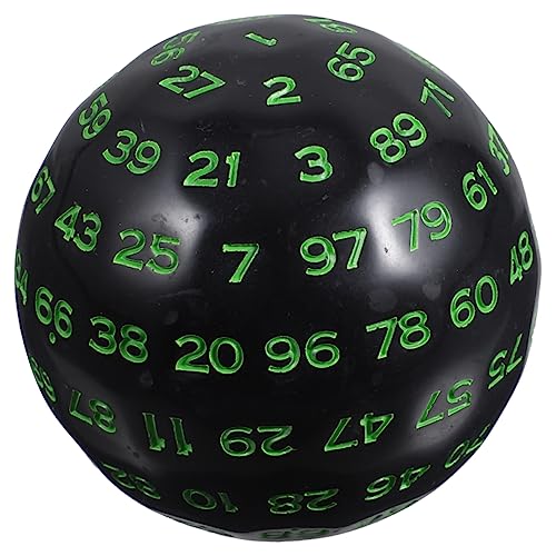 FRCOLOR Seitiger Polyeder Würfel Acryl Spielwürfel mit Nummerierten Seiten Ablesbar Langlebig und Wiederverwendbar Vielseitiges Zubehör für Brettspiele und Partyspiele FRCOLOR Seitiger Polyeder Würfel Acryl Spielwürfel mit Nummerierten Seiten Ablesbar Langlebig und Wiederverwendbar Vielseitiges Zubehör für Brettspiele und Partyspiele von FRCOLOR