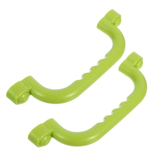 FRCOLOR Sicherheitsgriff UV Beständig Robuste Kunststoffgriffe für Spielhäuser und Klettergeräte Spielplatz Zubehör rutschfest Einfache Montage Farblich Sortiert Zufällige Zufällige Farbe von FRCOLOR