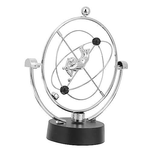 FRCOLOR Silberner Cupid Perpetual Motion Desktop Kreatives Kinetisches Schreibtischspielzeug mit Schwungvollem Design Künstlerische Tischdekoration für Büro und Zuhause FRCOLOR Silberner Cupid Perpetual Motion Desktop Kreatives Kinetisches Schreibtischspielzeug mit Schwungvollem Design Künstlerische Tischdekoration für Büro und Zuhause von FRCOLOR