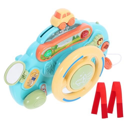 FRCOLOR Simulation Driving Steering Wheel Toy für Interaktives Lernspielzeug mit Musik Robustem Design und Kreativem Cartoon Stil für Drinnen und Draußen Fördert die Frühkindliche FRCOLOR Simulation Driving Steering Wheel Toy für Interaktives Lernspielzeug mit Musik Robustem Design und Kreativem Cartoon Stil für Drinnen und Draußen Fördert die Frühkindliche von FRCOLOR