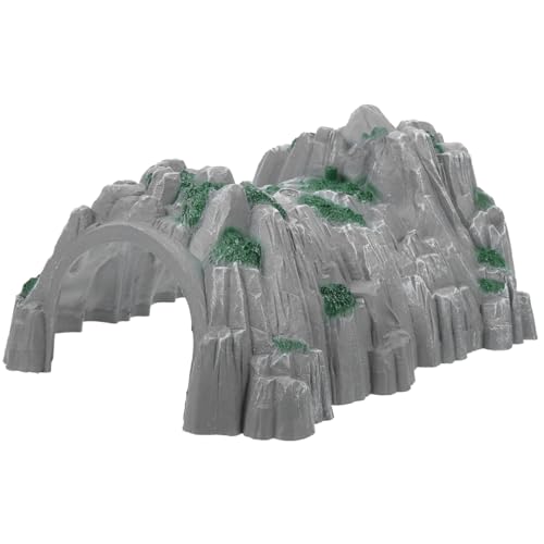 FRCOLOR Simulation Eisenbahntunnel Modell Dekorativer Berg Tunnel aus Robustem Kunststoff Realistische Nachbildung für Garten und Spielzimmer Zubehör für Modelleisenbahn und Fantasie FRCOLOR Simulation Eisenbahntunnel Modell Dekorativer Berg Tunnel aus Robustem Kunststoff Realistische Nachbildung für Garten und Spielzimmer Zubehör für Modelleisenbahn und Fantasie von FRCOLOR