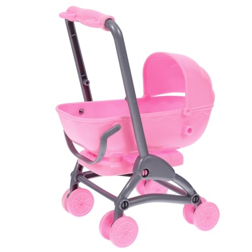 FRCOLOR Simulation Puppenwagen für Kleinkinder Leichtgewichtiger Spielzeugwagen für Puppen Kreatives Zubehör für Puppenhäuser der Hand Augen Koordination für Geburtstags und FRCOLOR Simulation Puppenwagen für Kleinkinder Leichtgewichtiger Spielzeugwagen für Puppen Kreatives Zubehör für Puppenhäuser der Hand Augen Koordination für Geburtstags und von FRCOLOR