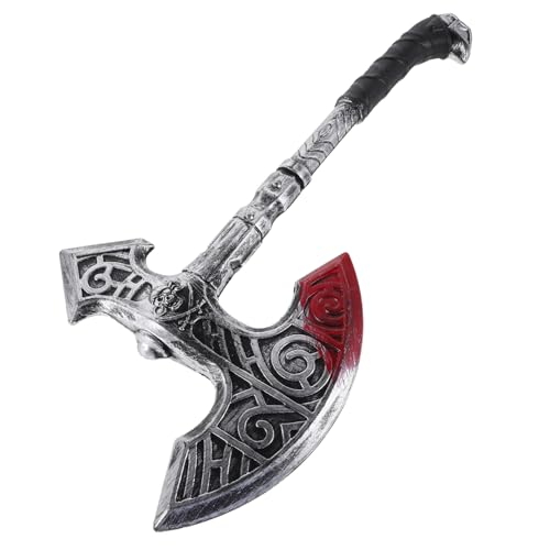 FRCOLOR Simulierte Waffenprops Halloween- Halloween-Partygeschenk Halloween-Streich-Requisiten simulierte Axtstütze Requisite ausführen -Ornament Plastik Silver FRCOLOR Simulierte Waffenprops Halloween- Halloween-Partygeschenk Halloween-Streich-Requisiten simulierte Axtstütze Requisite ausführen -Ornament Plastik Silver von FRCOLOR