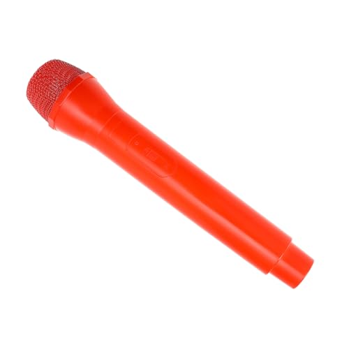 FRCOLOR Simuliertes Mikrofon aus Robustem für Bühnenauftritte Lip Sync Cosplay als Musikspielzeug für Junge Mädchen und Jungen FRCOLOR Simuliertes Mikrofon aus Robustem für Bühnenauftritte Lip Sync Cosplay als Musikspielzeug für Junge Mädchen und Jungen von FRCOLOR
