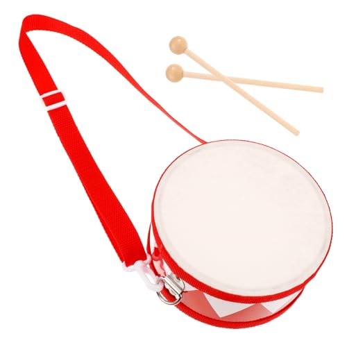 FRCOLOR Snare Drum Holz Doppelseitig mit Trommelstöcken Kleines Percussion Instrument für Kleinkinder Leichter Tragbarer Handtrommel mit Verstellbarem Gurt Pädagogisches Musikinstrument FRCOLOR Snare Drum Holz Doppelseitig mit Trommelstöcken Kleines Percussion Instrument für Kleinkinder Leichter Tragbarer Handtrommel mit Verstellbarem Gurt Pädagogisches Musikinstrument von FRCOLOR