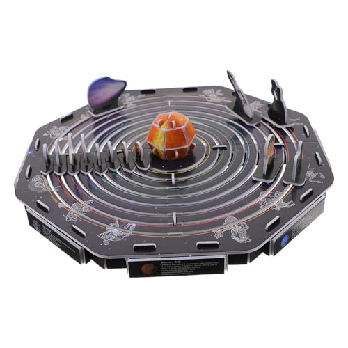FRCOLOR Solar System Puzzle Wissenschaftliches Lernspielzeug für Portable DIY Planeten Puzzle Vorstellungsvermögen und Hand Auge koordination von FRCOLOR