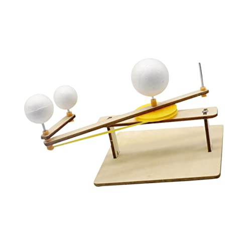 FRCOLOR Sonnensystem Modell Holz mit Sonne Erde Mond Beweglich Pädagogisches Astronomie Lernspielzeug für Wissenschaft Demo Lehrmittel FRCOLOR Sonnensystem Modell Holz mit Sonne Erde Mond Beweglich Pädagogisches Astronomie Lernspielzeug für Wissenschaft Demo Lehrmittel von FRCOLOR