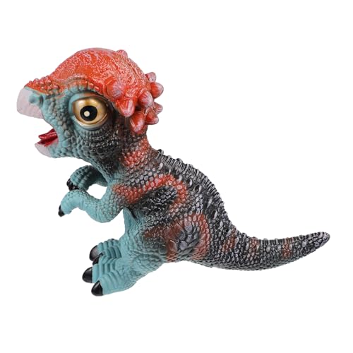 FRCOLOR Sound Mini Dinosaurier Realistisches Kunststoff Dinosaurier Modell mit Ic Sound für Geschenkidee für Mädchen und Jungen Fördert Kreatives und Lernen von FRCOLOR