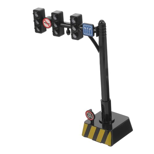 FRCOLOR Spielampel für Miniatur Verkehrslicht Modell aus Kunststoff Lernspielzeug und Dekoration für Sandtisch und Puppenhaus mit Realistischem Stoppsignal FRCOLOR Spielampel für Miniatur Verkehrslicht Modell aus Kunststoff Lernspielzeug und Dekoration für Sandtisch und Puppenhaus mit Realistischem Stoppsignal von FRCOLOR