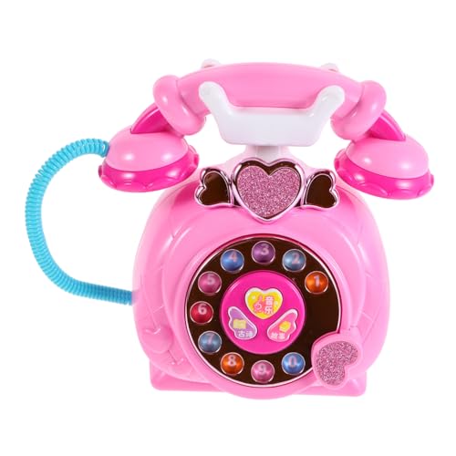 FRCOLOR Spieltelefon mit Drehbarem Wählscheiben Design Interaktives Lernspielzeug für Mädchen Fördert Sprachentwicklung und Soziale Fähigkeiten Sicher für Zuhause Kindergarten und Outdoor FRCOLOR Spieltelefon mit Drehbarem Wählscheiben Design Interaktives Lernspielzeug für Mädchen Fördert Sprachentwicklung und Soziale Fähigkeiten Sicher für Zuhause Kindergarten und Outdoor von FRCOLOR