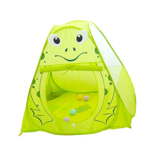 FRCOLOR Spielzelt Faltbar mit Ozeanball Pool Langlebiges Material Einfache Montage Leicht zu Reinigen Kreatives Indoor spielhaus für Jahre Jungen und Mädchen von FRCOLOR