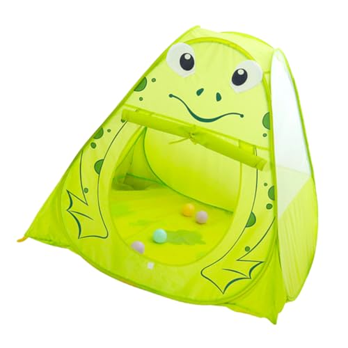 FRCOLOR Spielzelt Faltbares Indoor Spielhaus mit Ozeanball Pool Strapazierfähiges Material Einfache Installation Geeignet für Jahre Fördert Kreativität und Fantasie von FRCOLOR