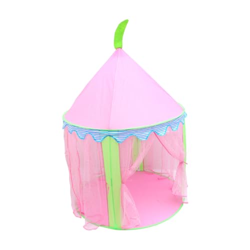 FRCOLOR Spielzelt Mädchen Hexagon Tipi Zelt mit Feinem Leicht zu Transportieren Indoor und Outdoor Privater Bereich für Kreativität und Rollenspiele für Kinderzimmer und Garten von FRCOLOR