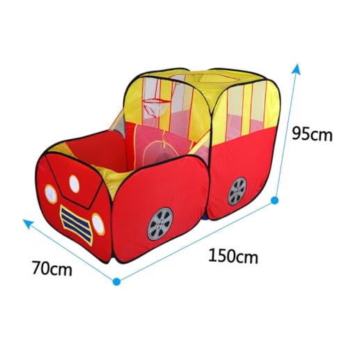 FRCOLOR Spielzelt Tragbares Outdoor Indoor Spielhaus aus Wasserabweisendem Material Kreatives Kinderzelt für Jungen und Mädchen Leicht zu Reinigen Geschenk für Drinnen und Draußen von FRCOLOR