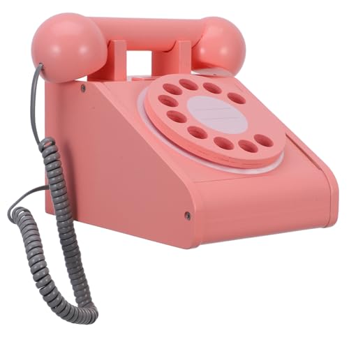 FRCOLOR Spielzeugtelefon Holz Retro Drehwählscheibe Langlebig Telefon Nachbildung Pädagogisch Fördernd Hand Auge Koordination Jungen Mädchen FRCOLOR Spielzeugtelefon Holz Retro Drehwählscheibe Langlebig Telefon Nachbildung Pädagogisch Fördernd Hand Auge Koordination Jungen Mädchen von FRCOLOR