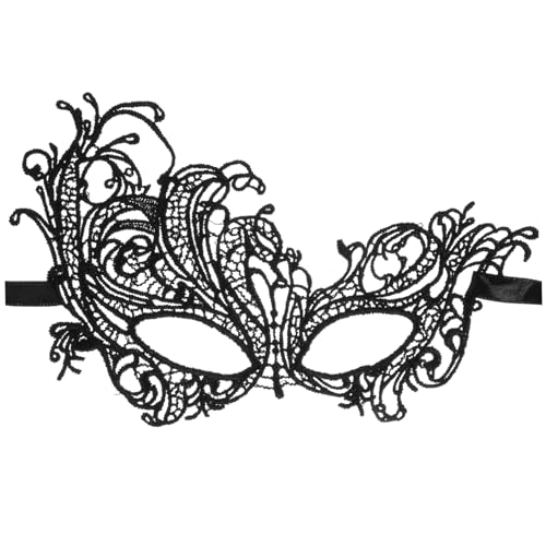 FRCOLOR Spitzenmaske für Maskerade Halloween Damenmaske Leichtem Hautfreundlichem mit Raffinierten Spitzendetails für Karneval Partys Besondere FRCOLOR Spitzenmaske für Maskerade Halloween Damenmaske Leichtem Hautfreundlichem mit Raffinierten Spitzendetails für Karneval Partys Besondere von FRCOLOR