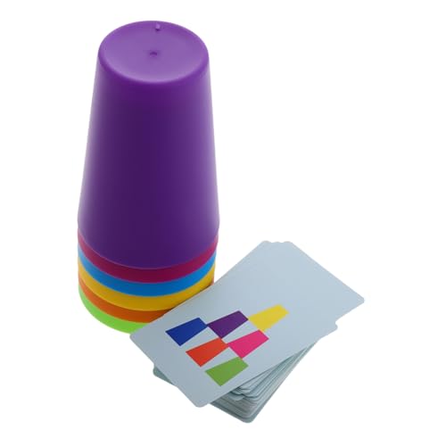 FRCOLOR Stapelbecher Spielset für Kleinkinder Fördert Konzentration Teamwork und Motorische Fähigkeiten Familienspiel für Vorschule und Interaktive Lernaktivitäten Stapelbare Becher für FRCOLOR Stapelbecher Spielset für Kleinkinder Fördert Konzentration Teamwork und Motorische Fähigkeiten Familienspiel für Vorschule und Interaktive Lernaktivitäten Stapelbare Becher für von FRCOLOR