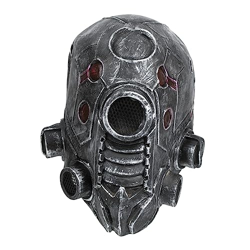 FRCOLOR Steampunk Maske für Halloween Cosplay Karneval und Maskenbälle Robotergesicht mit Einzigartigem Design für Kreative Kostümpartys und Auftritte FRCOLOR Steampunk Maske für Halloween Cosplay Karneval und Maskenbälle Robotergesicht mit Einzigartigem Design für Kreative Kostümpartys und Auftritte von FRCOLOR