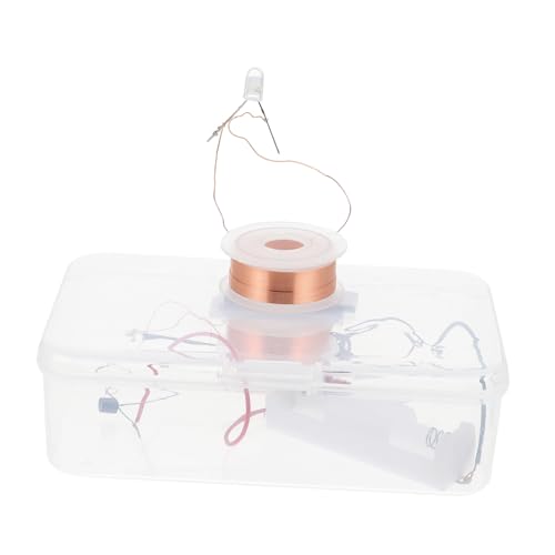 FRCOLOR Stem Elektronik Lernset für DIY Elektrischer Schaltkreis Bausatz Pädagogisches Experimentierspielzeug Wissenschaftliches Lernspielzeug für Grundschule Zufällige Zufällige Farbe von FRCOLOR