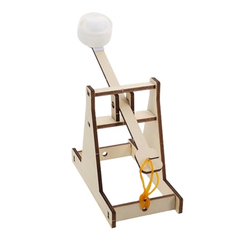 FRCOLOR Stem Holz Bausatz für Interaktives DIY mit Stabilem Material Vermittelt Mechanik und Kräfte Spielerisch für Lernerfahrungen und Teamwettbewerbe von FRCOLOR