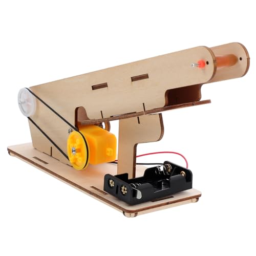 FRCOLOR Stem Wissenschaftsbausatz Elektrischer Holz Übertragungsriemen Realistisches DIY Experiment für Kreativität Logischem und Technischem Verständnis FRCOLOR Stem Wissenschaftsbausatz Elektrischer Holz Übertragungsriemen Realistisches DIY Experiment für Kreativität Logischem und Technischem Verständnis von FRCOLOR