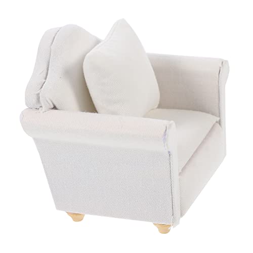 FRCOLOR Stoffsofa Modell für DIY Puppenmöbel Kinderzimmer Dekoration Micro Landschaftsspielzeug von FRCOLOR