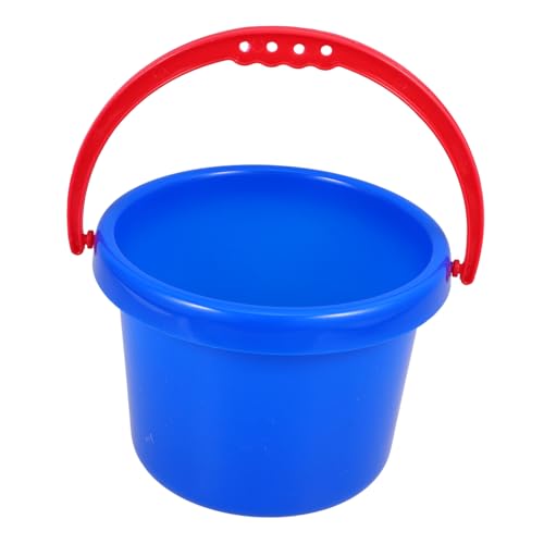 FRCOLOR Strand Eimer aus Robustem Kunststoff mit Ergonomischem Griff Rutschfestes Sandspielzeug für Leicht Farbenfroh und Bruchsicher zum Buddeln und Am Strand von FRCOLOR