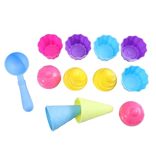 FRCOLOR Strandspielzeug Sandspielzeug mit Schaufel und Förmchen Kreatives Outdoor für Kleinkinder Langlebig für Sommerurlaub Am Strand von FRCOLOR
