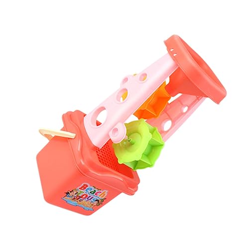 FRCOLOR Strandspielzeug Teilig Sand Uhr Eimer Schaufel Kunststoff Sandspielzeug für Outdoor Strandspaß Junge Mädchen von FRCOLOR