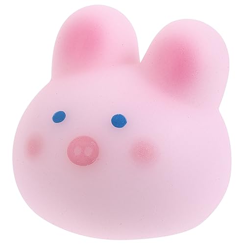 FRCOLOR Stressspielzeug Schwein Squeeze Toy Niedliches Cartoon Tier zum Drücken Stressabbau Handspielzeug für Erwachsene und Beruhigendes Anti Stress Geschenk Langlebiges Druckspielzeug von FRCOLOR