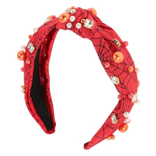 FRCOLOR Stylisches Halloween Stirnband für Frauen mit Künstlichen Perlen Rutschfestes Cosplay Haarband Kostümzubehör für Halloween Feiern und Festliche Anlässe FRCOLOR Stylisches Halloween Stirnband für Frauen mit Künstlichen Perlen Rutschfestes Cosplay Haarband Kostümzubehör für Halloween Feiern und Festliche Anlässe von FRCOLOR