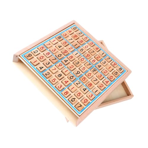 FRCOLOR Sudoku Lernspiel Pädagogisches Rechenspiel mit Intelligentes Denkspiel für Kreativität und Mathematischem Verständnis von FRCOLOR