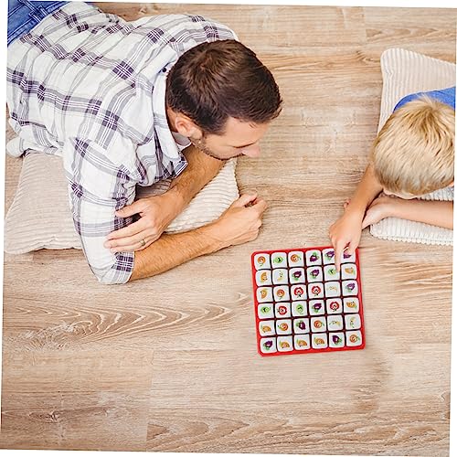 FRCOLOR Sudoku Lernspiel Puzzle Brettspiel zur Logisches und Frühkindliche Mathematik Interaktives Familienspiel für Jungen und Mädchen Ab Jahren von FRCOLOR