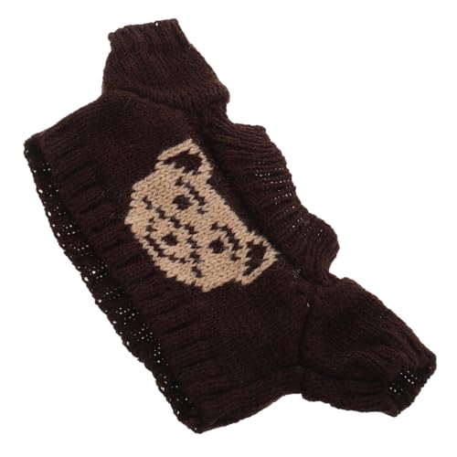 FRCOLOR Süße Puppenkleidung Kuscheltier Pullover Warmes Bären Design Wechselbares Outfit für Stofftiere und Plüschtiere als Winterkleidung und Dekoration FRCOLOR Süße Puppenkleidung Kuscheltier Pullover Warmes Bären Design Wechselbares Outfit für Stofftiere und Plüschtiere als Winterkleidung und Dekoration von FRCOLOR