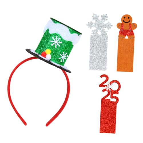 FRCOLOR Süße Weihnachts-stirnbänder Haarschmuck Für Weihnachts-cosplay Weihnachts-haarschmuck Mit Austauschbaren Ersatzkarten Stirnbänder Für Feiertagspartys Und Neujahrsfeiern FRCOLOR Süße Weihnachts-stirnbänder Haarschmuck Für Weihnachts-cosplay Weihnachts-haarschmuck Mit Austauschbaren Ersatzkarten Stirnbänder Für Feiertagspartys Und Neujahrsfeiern von FRCOLOR